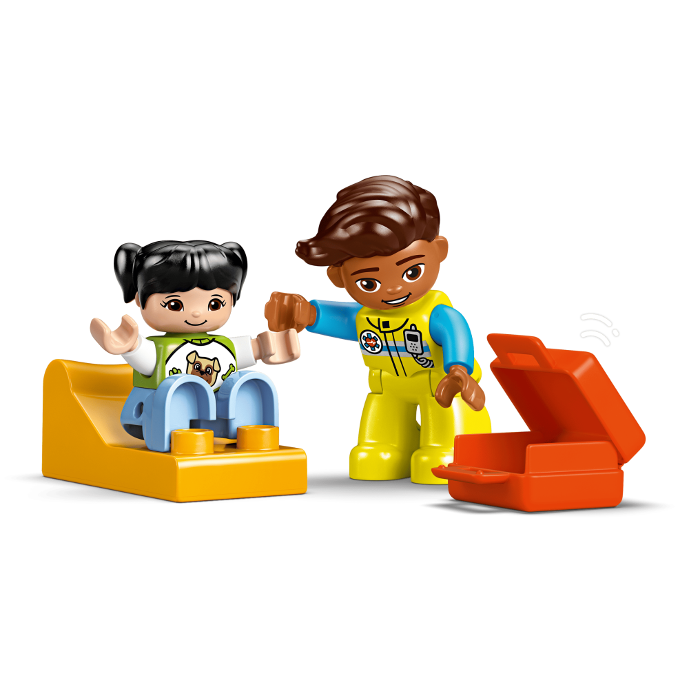 [ 必買站 ] LEGO 10447 救護車和駕駛員 DUPLO 系列-細節圖5