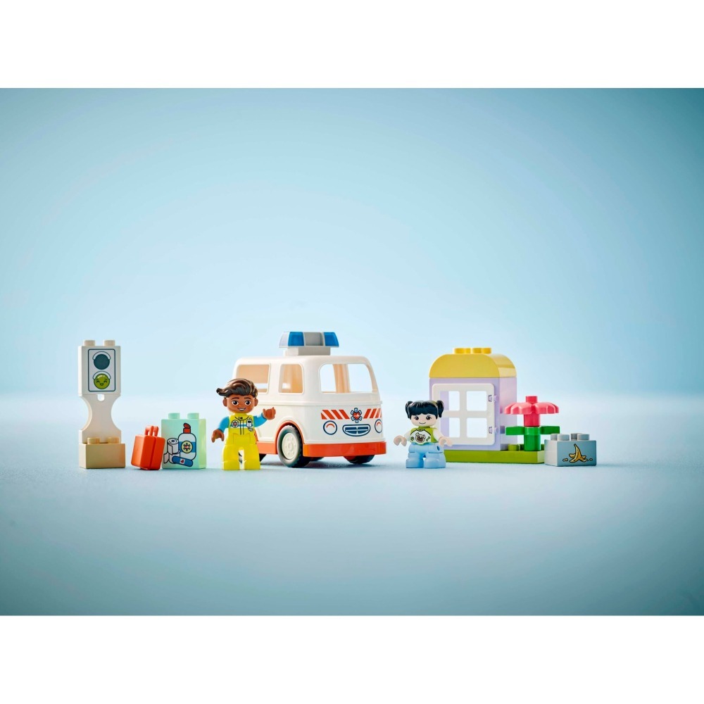 [ 必買站 ] LEGO 10447 救護車和駕駛員 DUPLO 系列-細節圖9