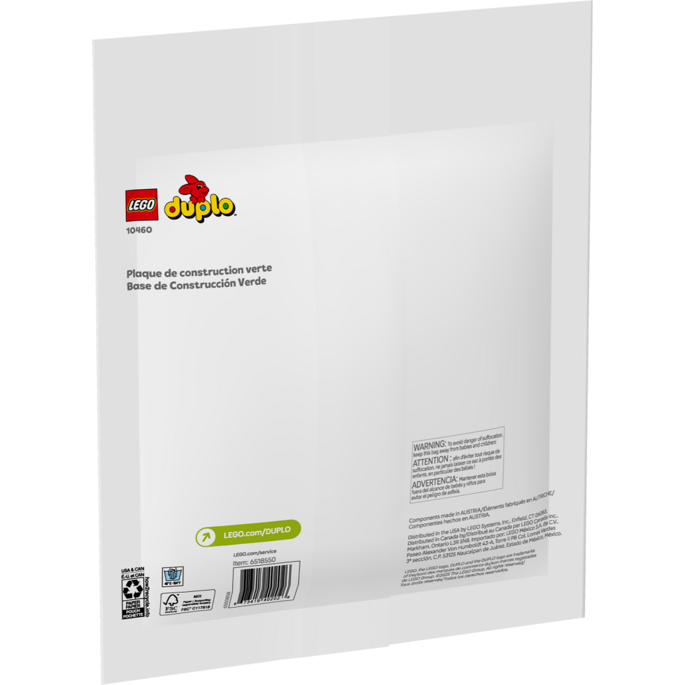 [ 必買站 ] LEGO 10460 綠色拼砌底板 DUPLO 系列-細節圖2