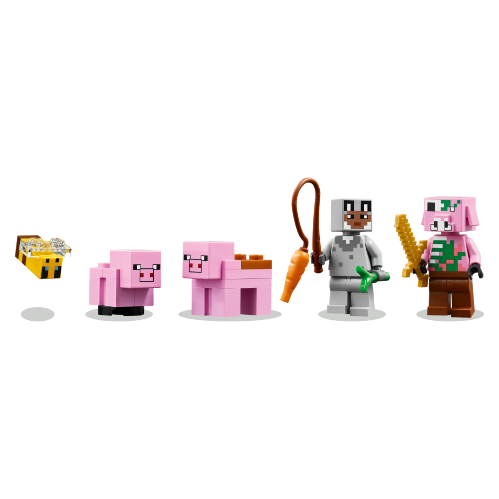 [ 必買站 ] LEGO 21268 豬寶寶小屋 創世神 系列-細節圖4