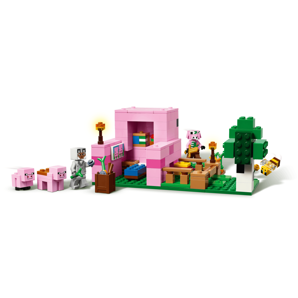 [ 必買站 ] LEGO 21268 豬寶寶小屋 創世神 系列-細節圖5