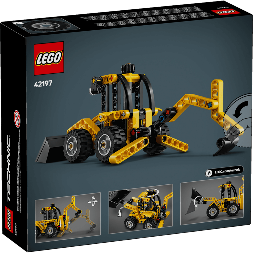 [ 必買站 ] LEGO 42197 反鏟裝載機 TECHNIC 系列-細節圖2