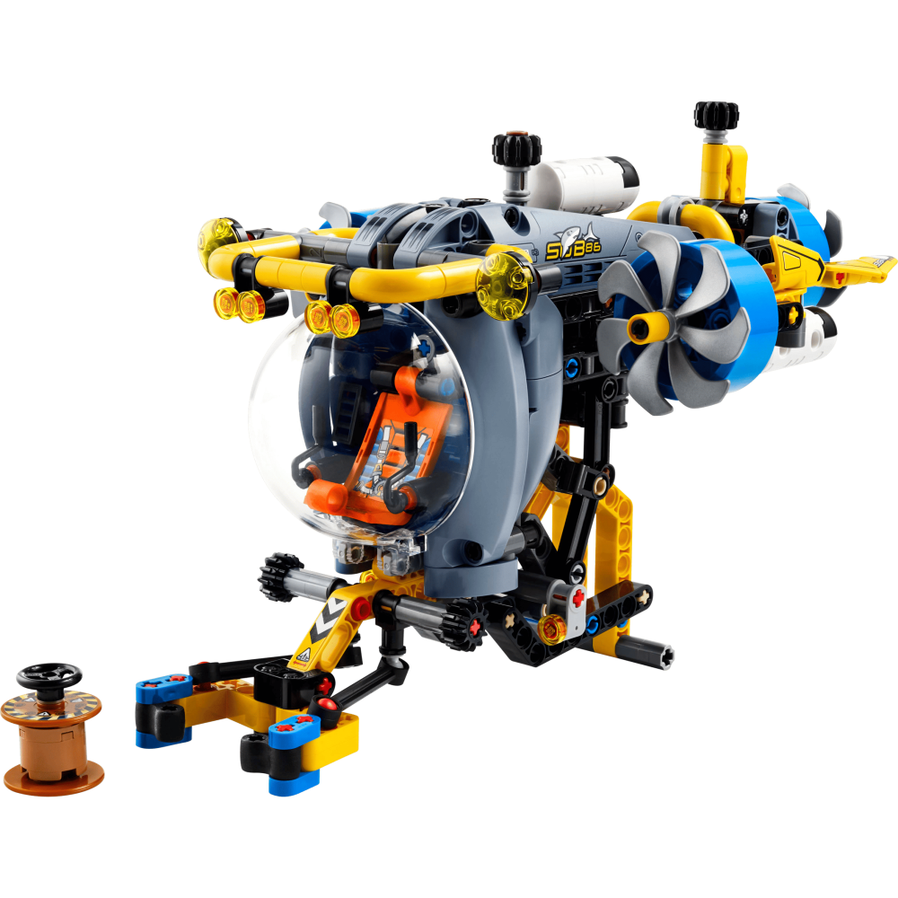 [ 必買站 ] LEGO 42201 深海研究潛水艇 TECHNIC 系列-細節圖3