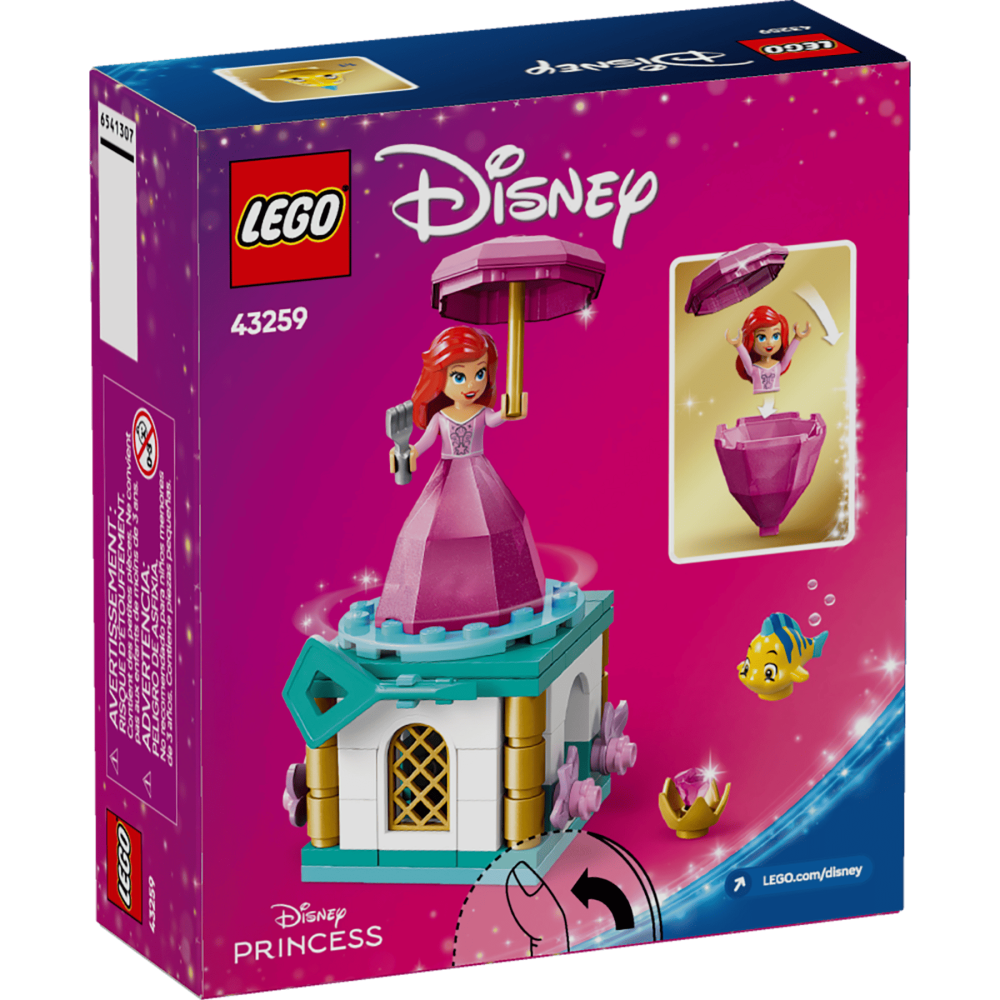 [ 必買站 ] LEGO 43259 小美人魚Ariel旋轉盒 DISNEY 系列-細節圖2