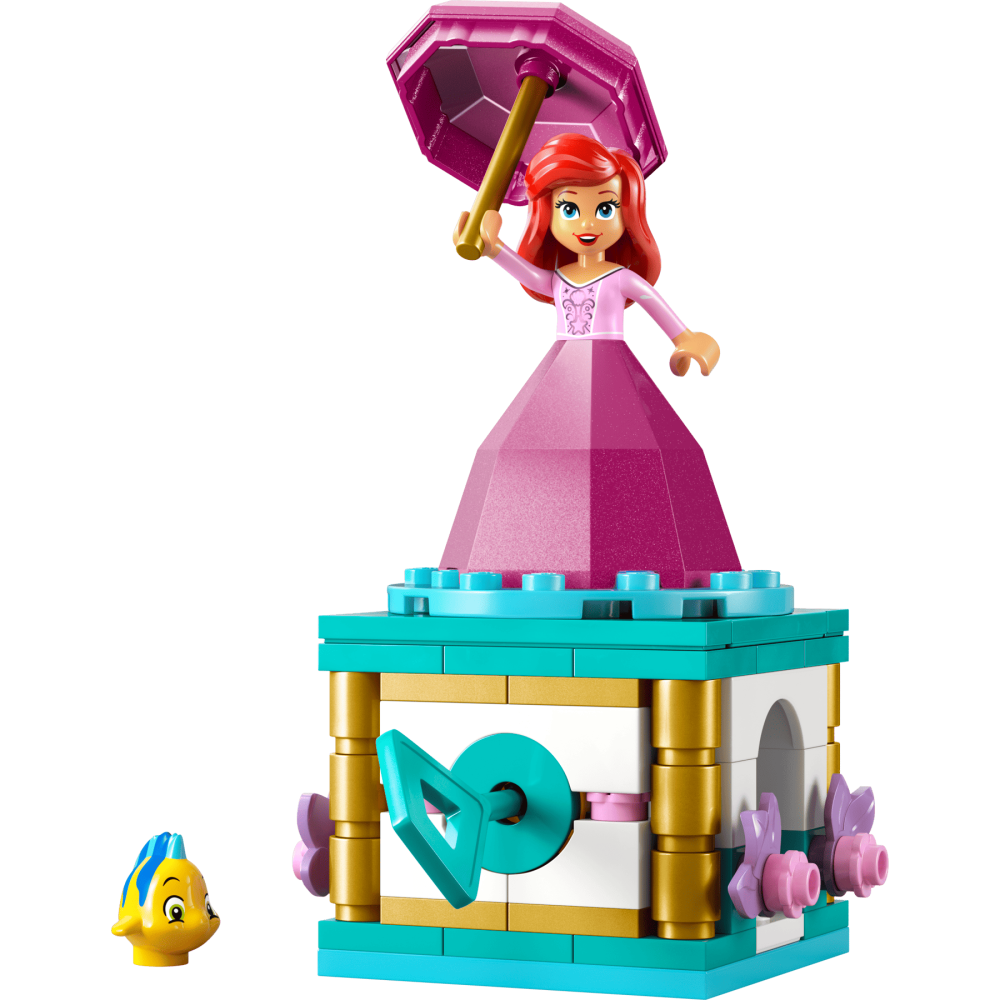 [ 必買站 ] LEGO 43259 小美人魚Ariel旋轉盒 DISNEY 系列-細節圖3