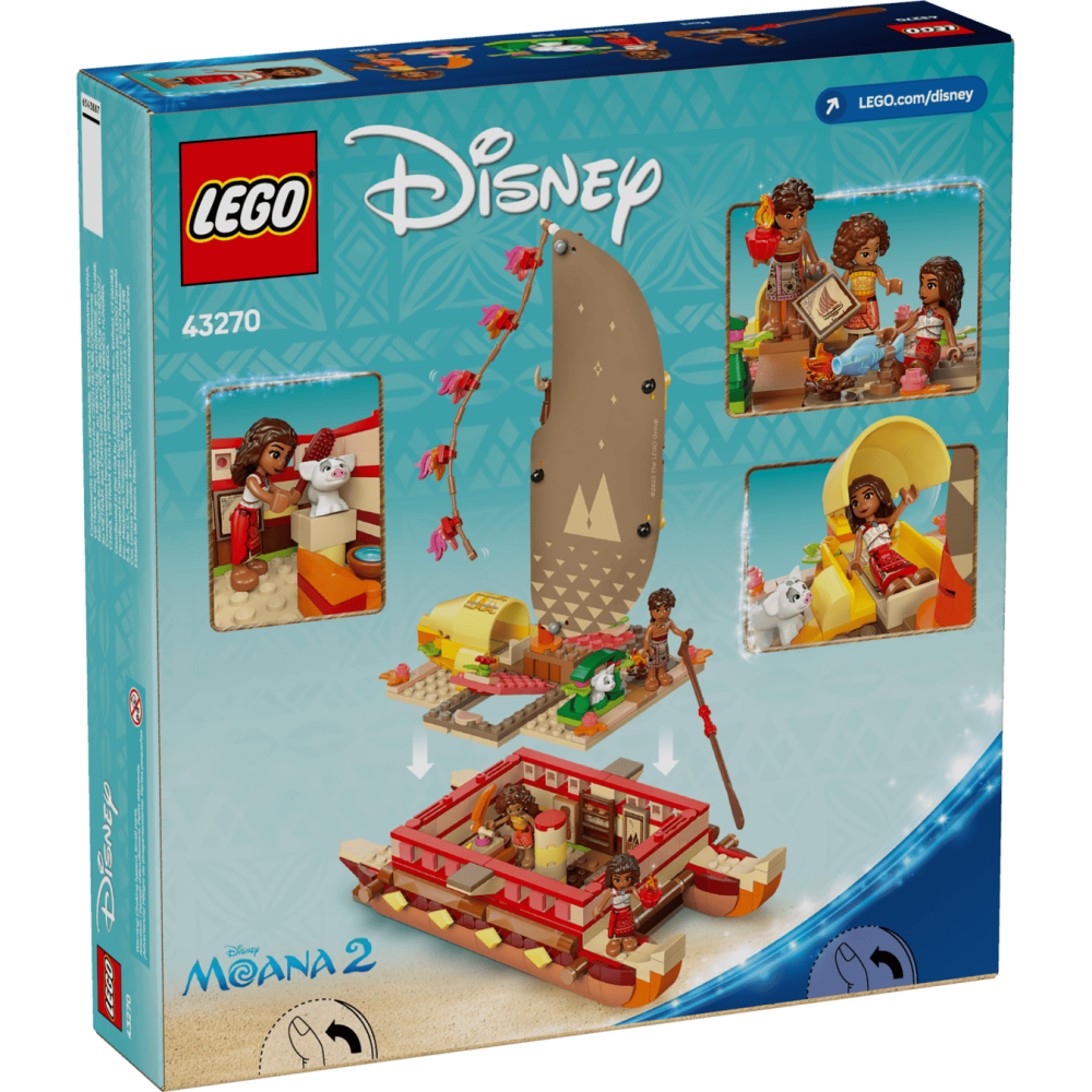 [ 必買站 ] LEGO 43270 莫娜的冒險獨木舟 DISNEY 系列-細節圖2