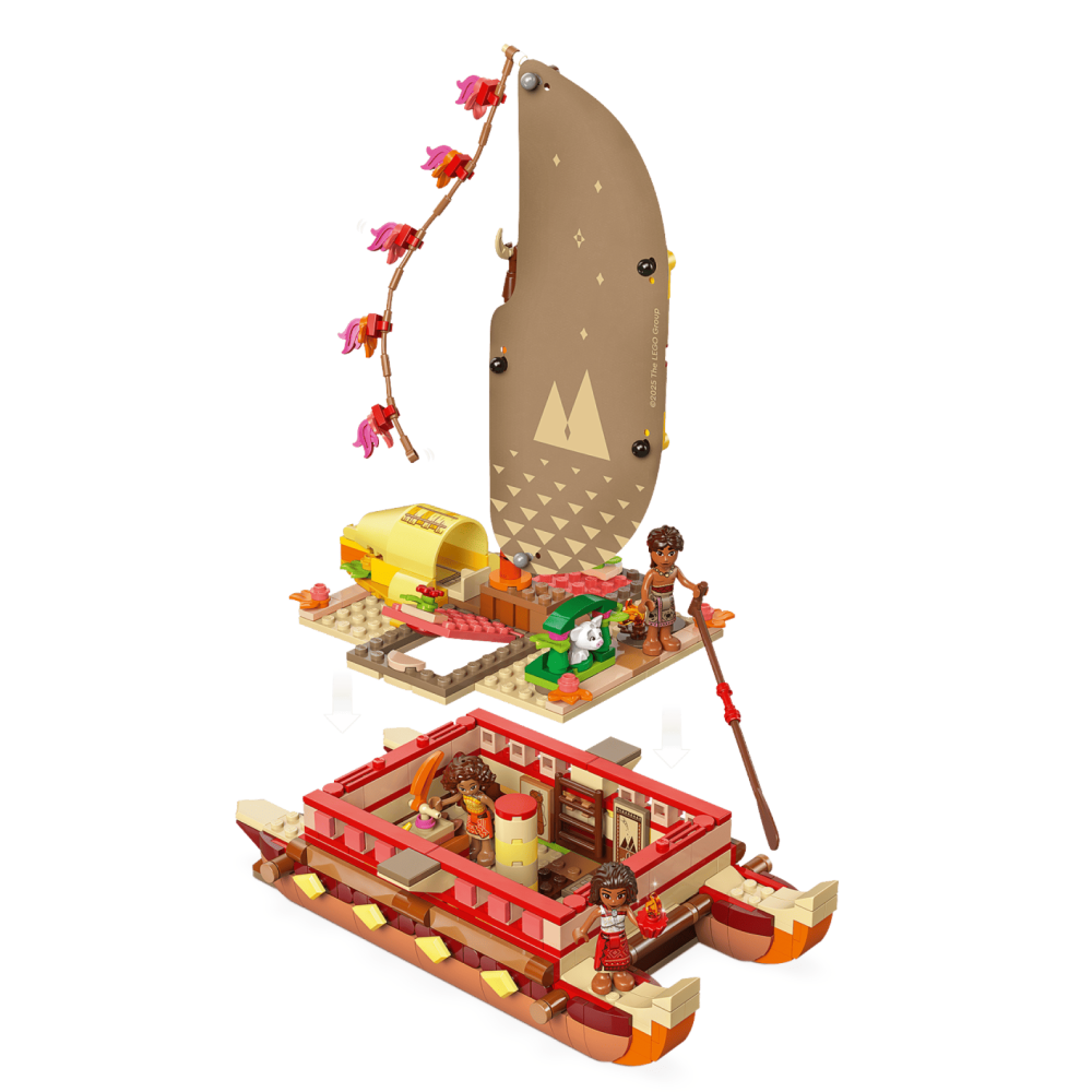 [ 必買站 ] LEGO 43270 莫娜的冒險獨木舟 DISNEY 系列-細節圖5