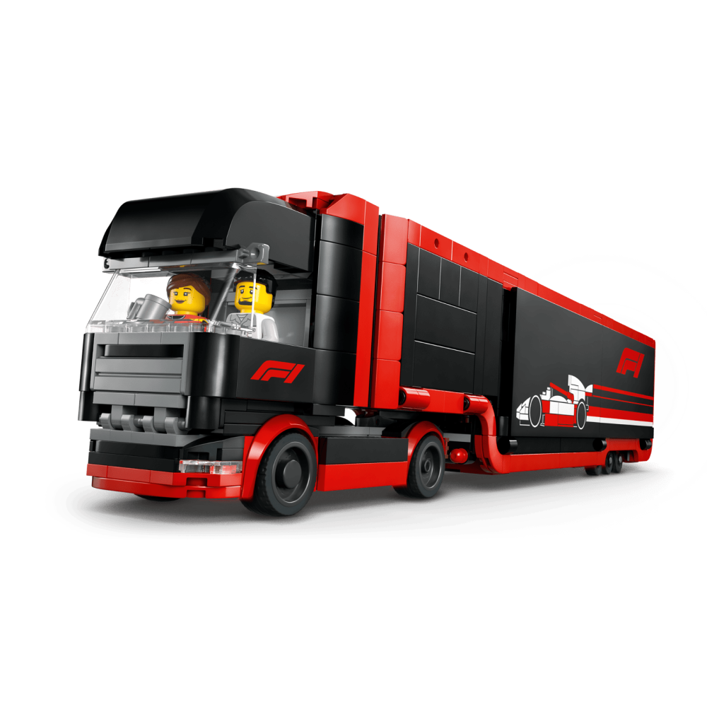[ 必買站 ] LEGO 60445 F1 卡車和 RB20 & AMR24 F1 汽車 CITY 系列-細節圖8