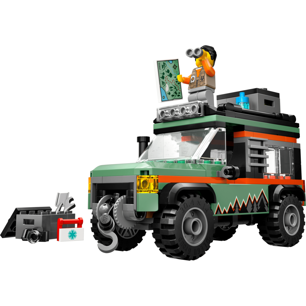 [ 必買站 ] LEGO 60447 山地四驅越野車 CITY 系列-細節圖3