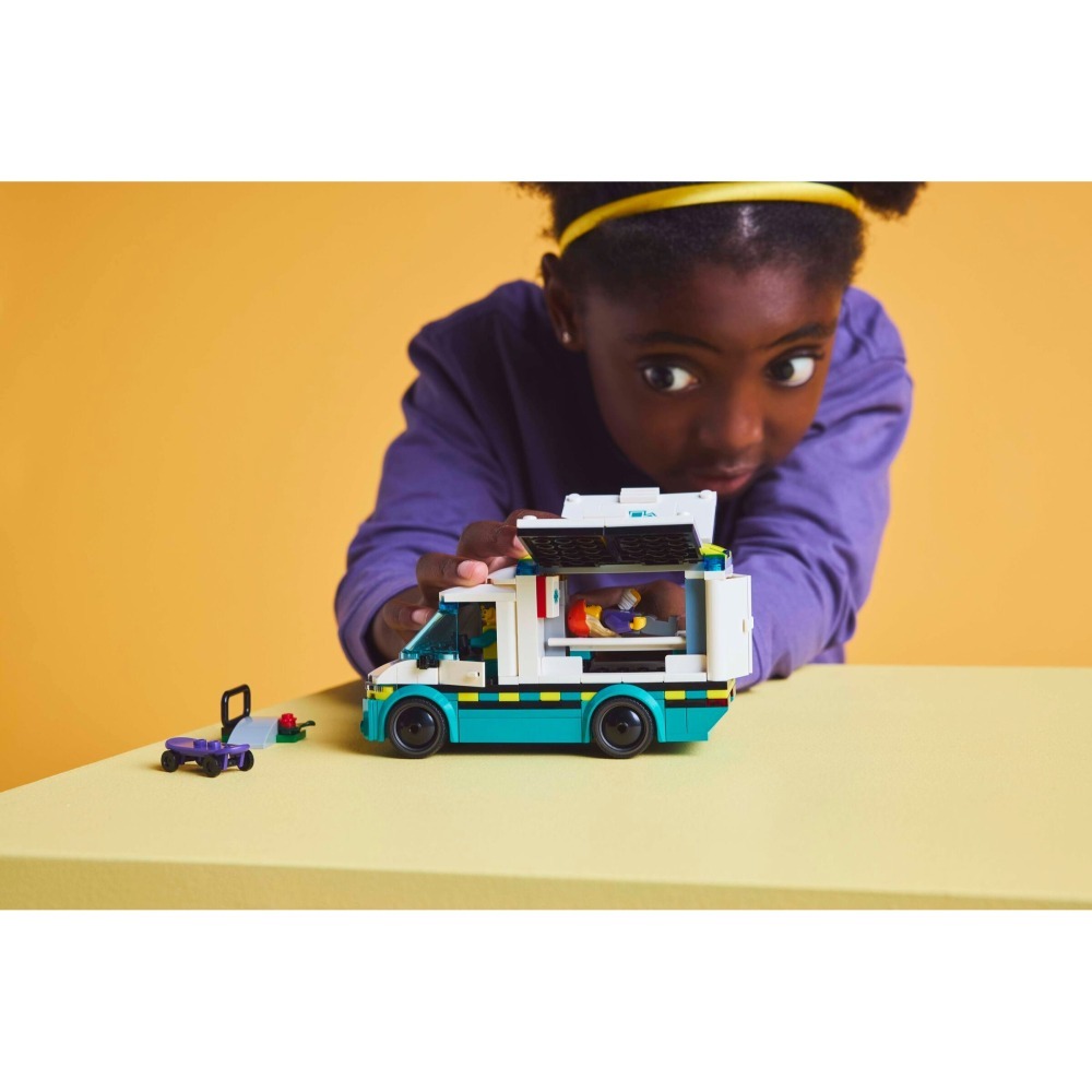 [ 必買站 ] LEGO 60451 緊急救護車 CITY 系列-細節圖9