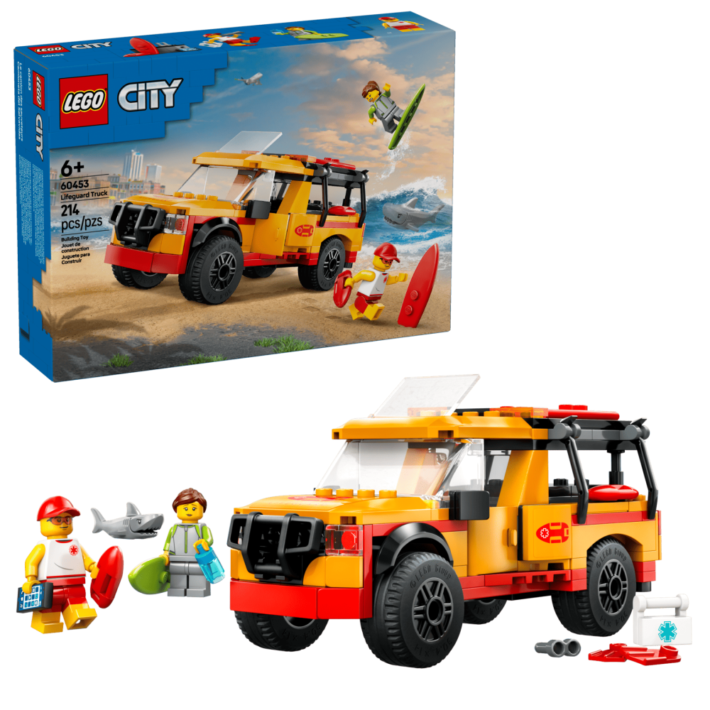 [ 必買站 ] LEGO 60453 救生員海灘救援車 CITY 系列 - 必買站樂高 Bidbuy4Utw - iOPEN Mall