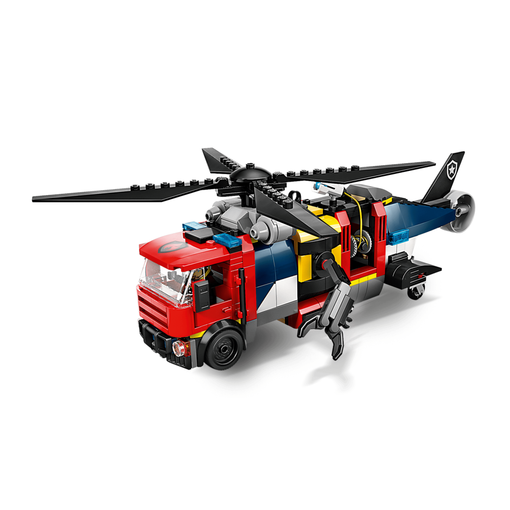 [ 必買站 ] LEGO 60462 直升機、消防車和潛水艇套裝 CITY 系列-細節圖6