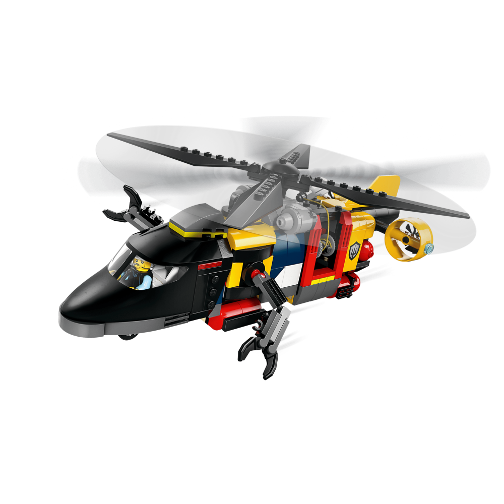 [ 必買站 ] LEGO 60462 直升機、消防車和潛水艇套裝 CITY 系列-細節圖7