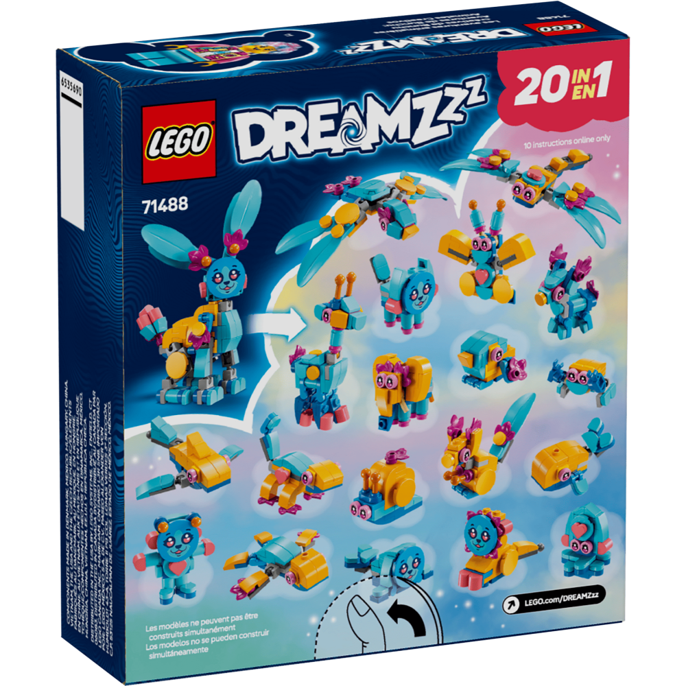 [ 必買站 ] LEGO 71488 邦啾的創意動物大冒險 DREAMS 系列-細節圖3