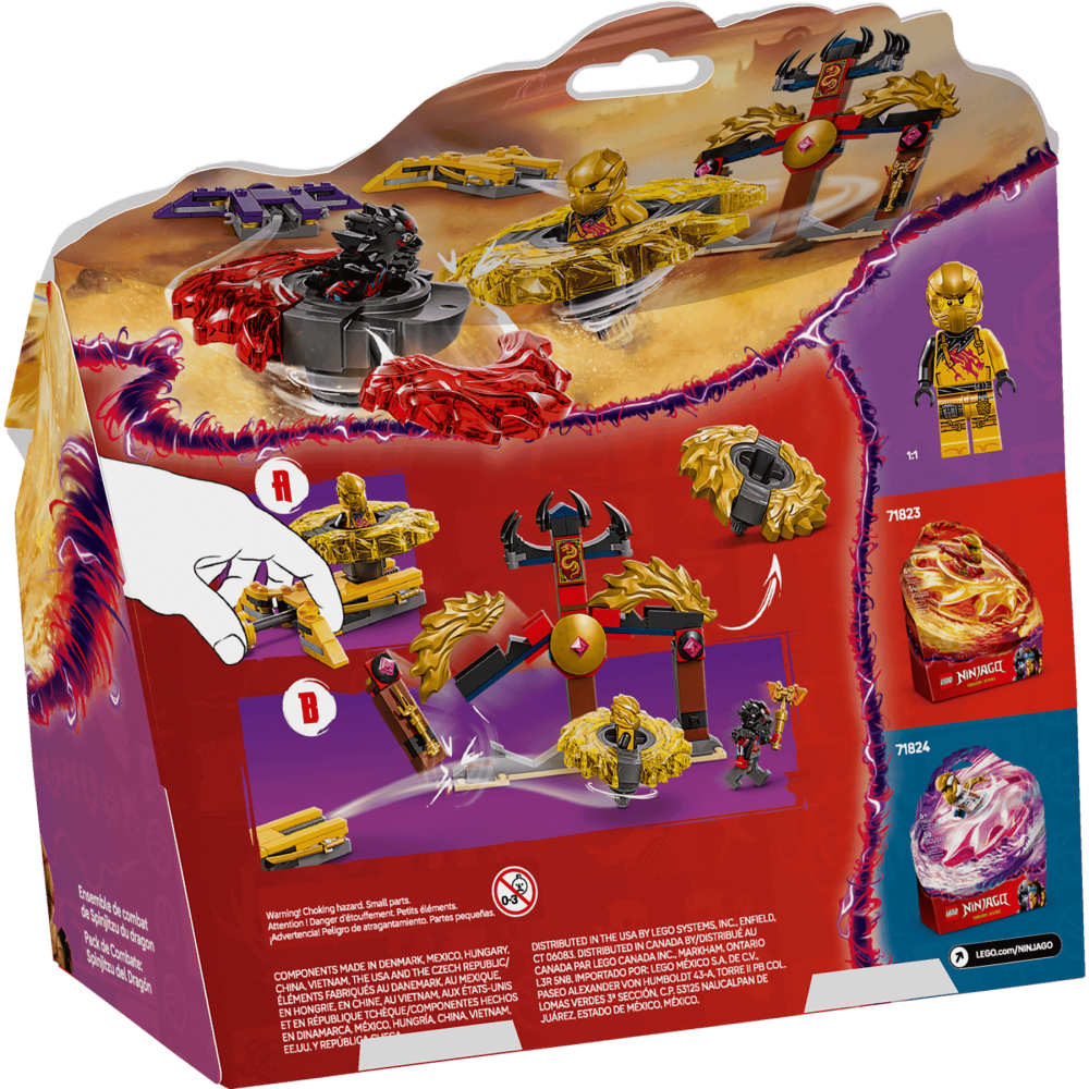 [ 必買站 ] LEGO 71826 猛龍旋風忍術戰鬥組 NINJAGO 系列-細節圖2