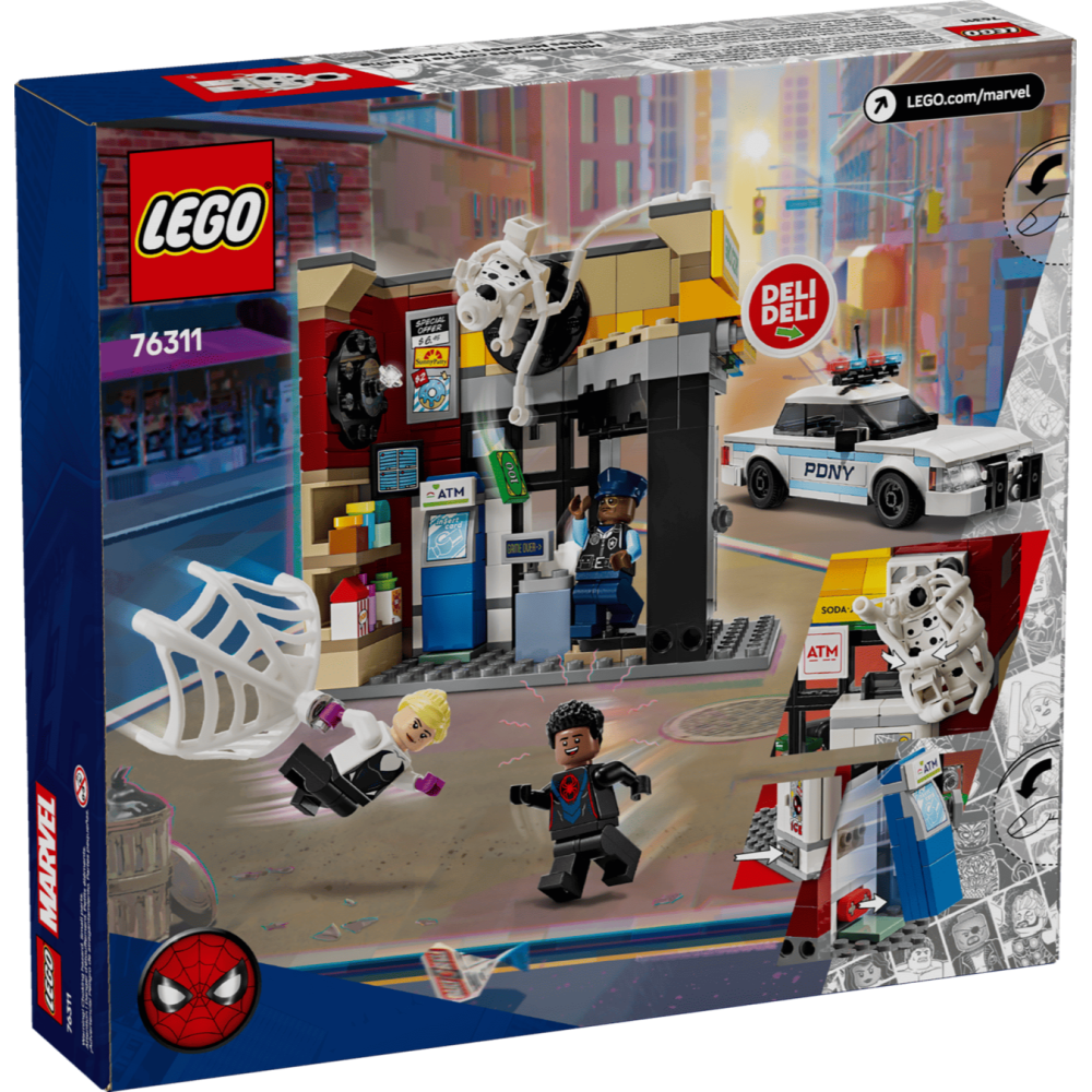 [ 必買站 ] LEGO 76311 蜘蛛新宇宙：邁爾斯摩拉斯 vs. 斑點人 SUPER HERO 系列-細節圖2