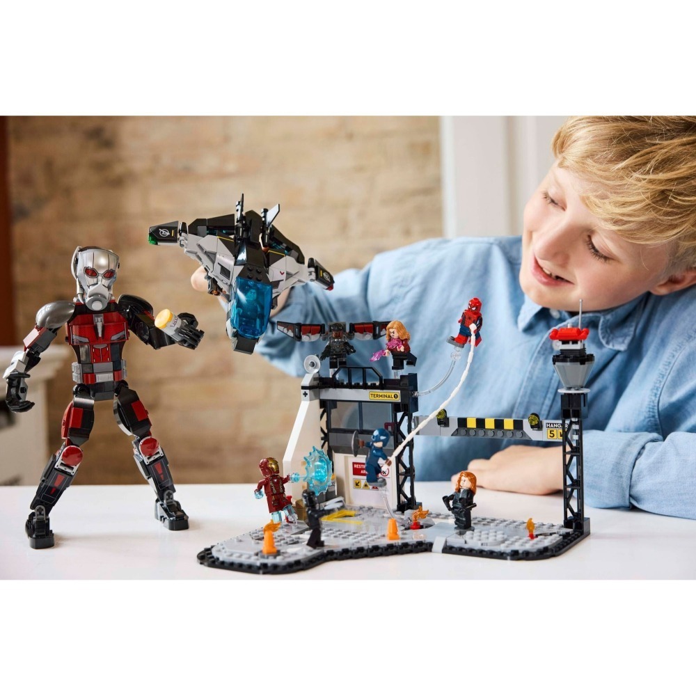 [ 必買站 ] LEGO 76314 《美國隊長3：英雄內戰》動作大戰 SUPER HERO 系列-細節圖8