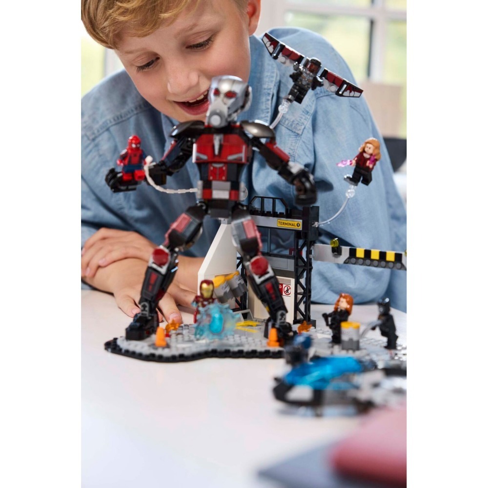 [ 必買站 ] LEGO 76314 《美國隊長3：英雄內戰》動作大戰 SUPER HERO 系列-細節圖9