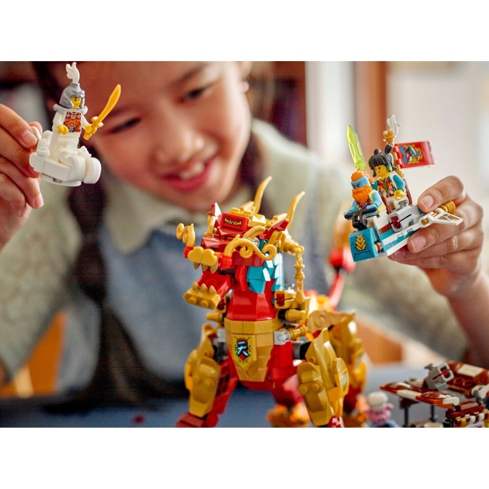 [ 必買站 ] LEGO 80066 神獸火麒麟 悟空小俠 系列-細節圖9