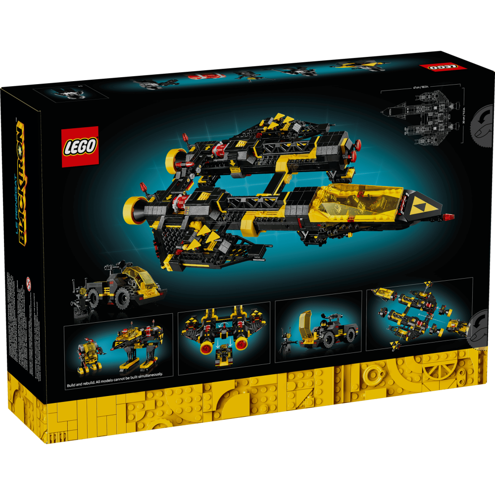 [ 必買站 ] LEGO 10355 黑創巡洋艦 Blacktron Renegade    ICONS系列-細節圖2