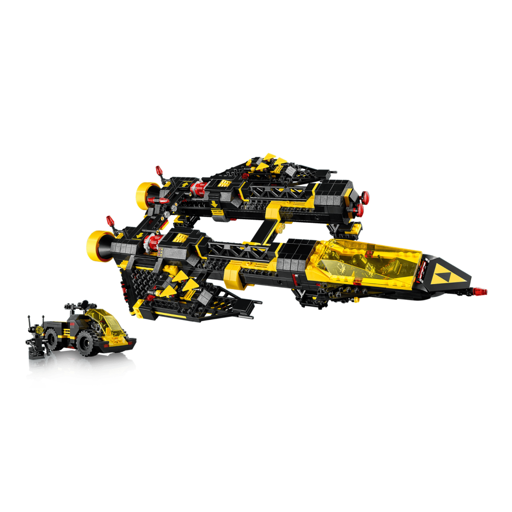 [ 必買站 ] LEGO 10355 黑創巡洋艦 Blacktron Renegade    ICONS系列-細節圖5