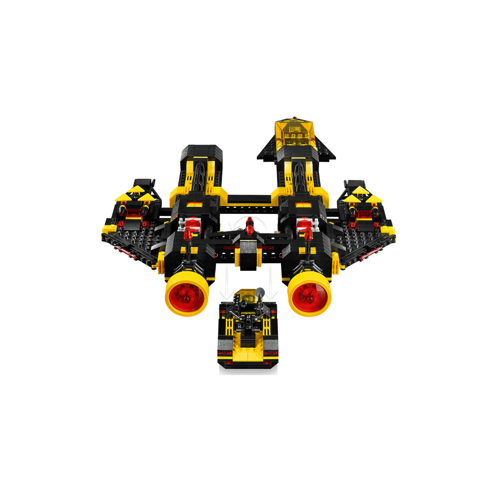 [ 必買站 ] LEGO 10355 黑創巡洋艦 Blacktron Renegade    ICONS系列-細節圖7