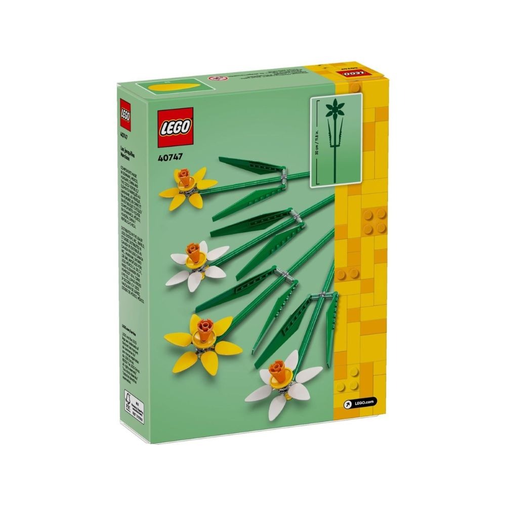 [ 必買站 ] LEGO 40747 水仙花  花藝系列-細節圖2