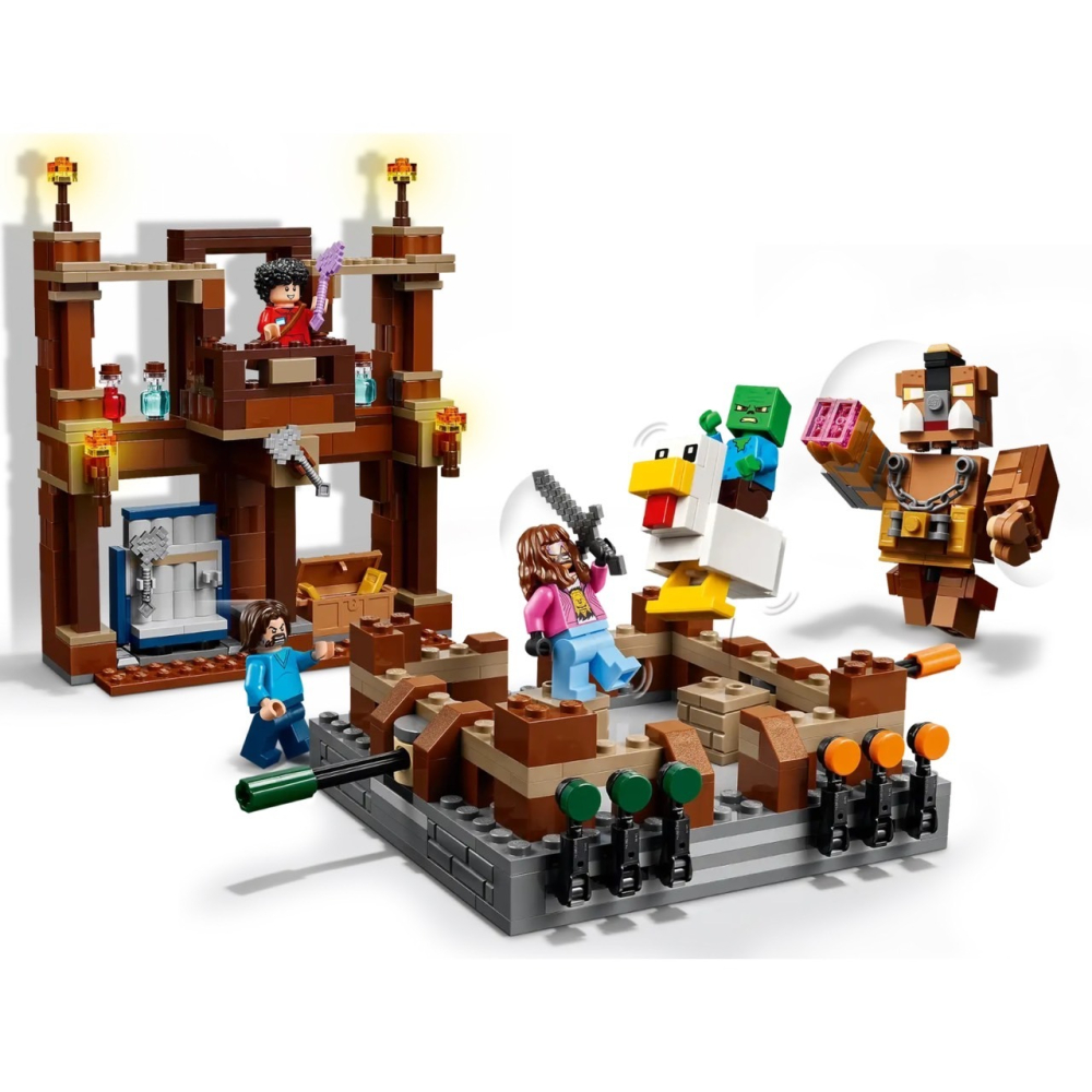 [ 必買站 ] LEGO 21272 林地府邸格鬥擂台 創世神系列-細節圖4