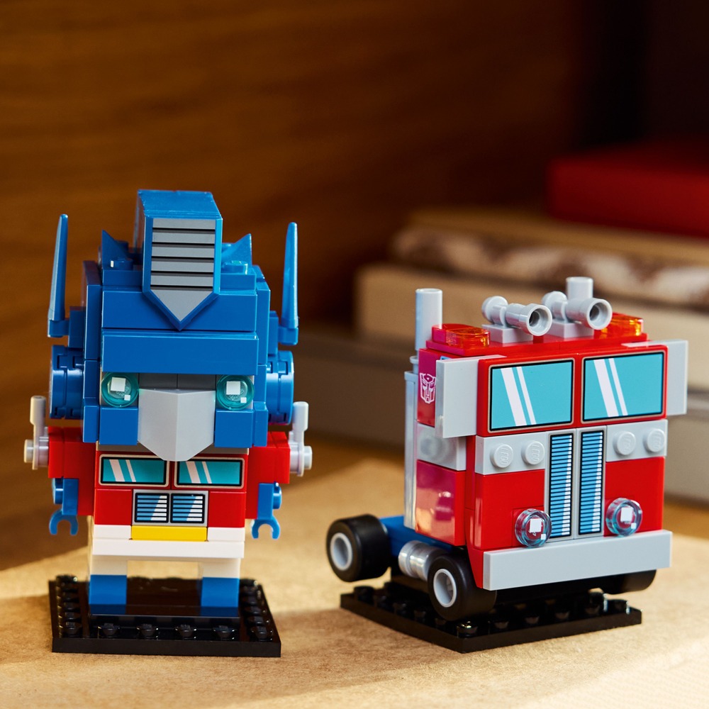 [ 必買站 ] LEGO 40803 柯博文機器人&車輛 大頭系列-細節圖3