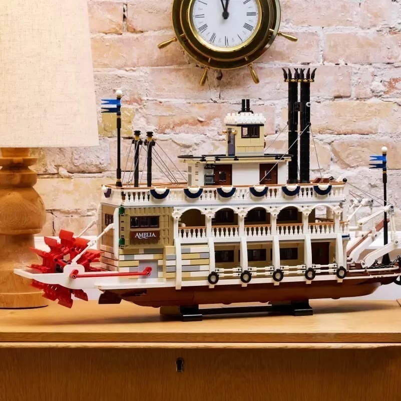 [ 必買站 ] LEGO 21356 河上汽船 River Steamboat  Ideas 系列-細節圖6