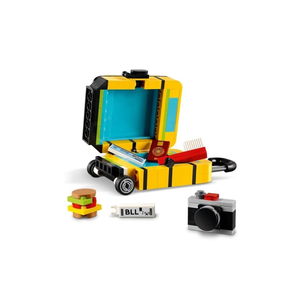 [ 必買站 ] LEGO 40817 黃色旅行箱 Yellow Travel Suitcase 經典系列-細節圖4