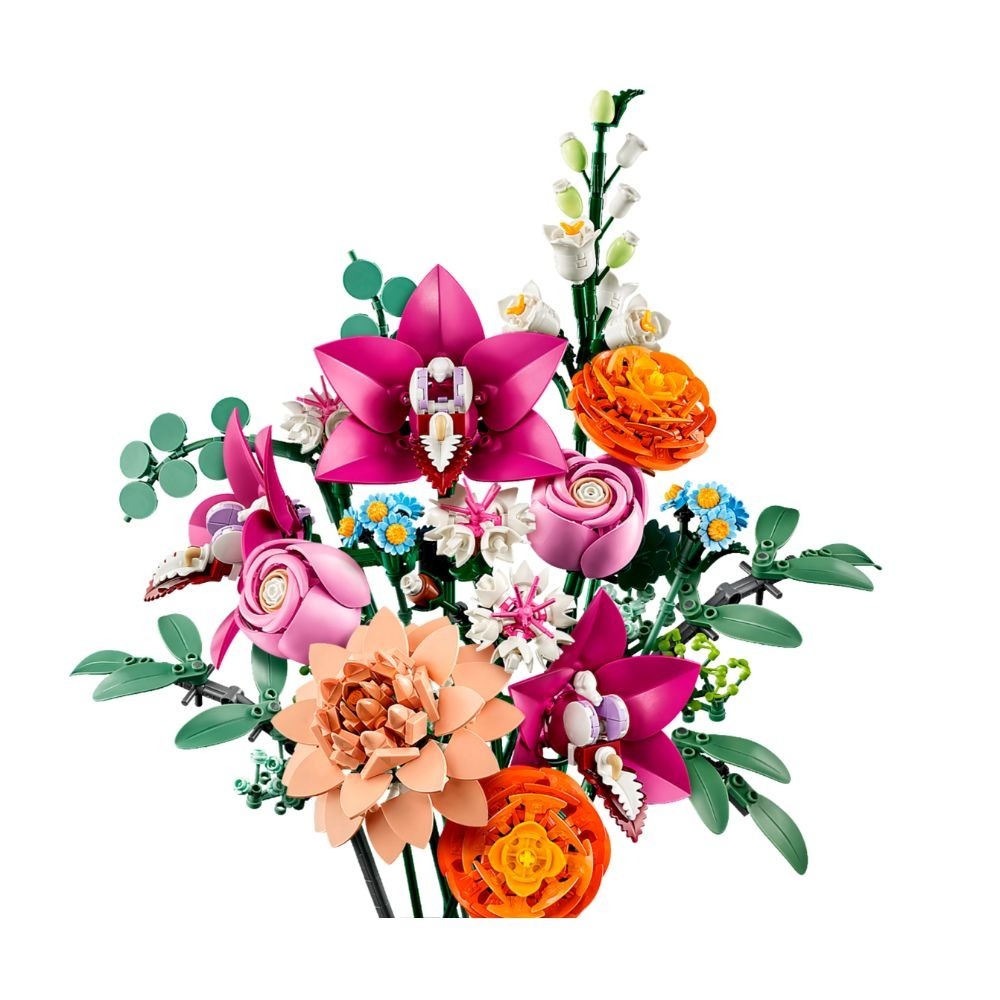 [ 必買站 ] LEGO 10342 優雅粉紅花束 Pretty Pink Flower Bouquet 花藝系列-細節圖3