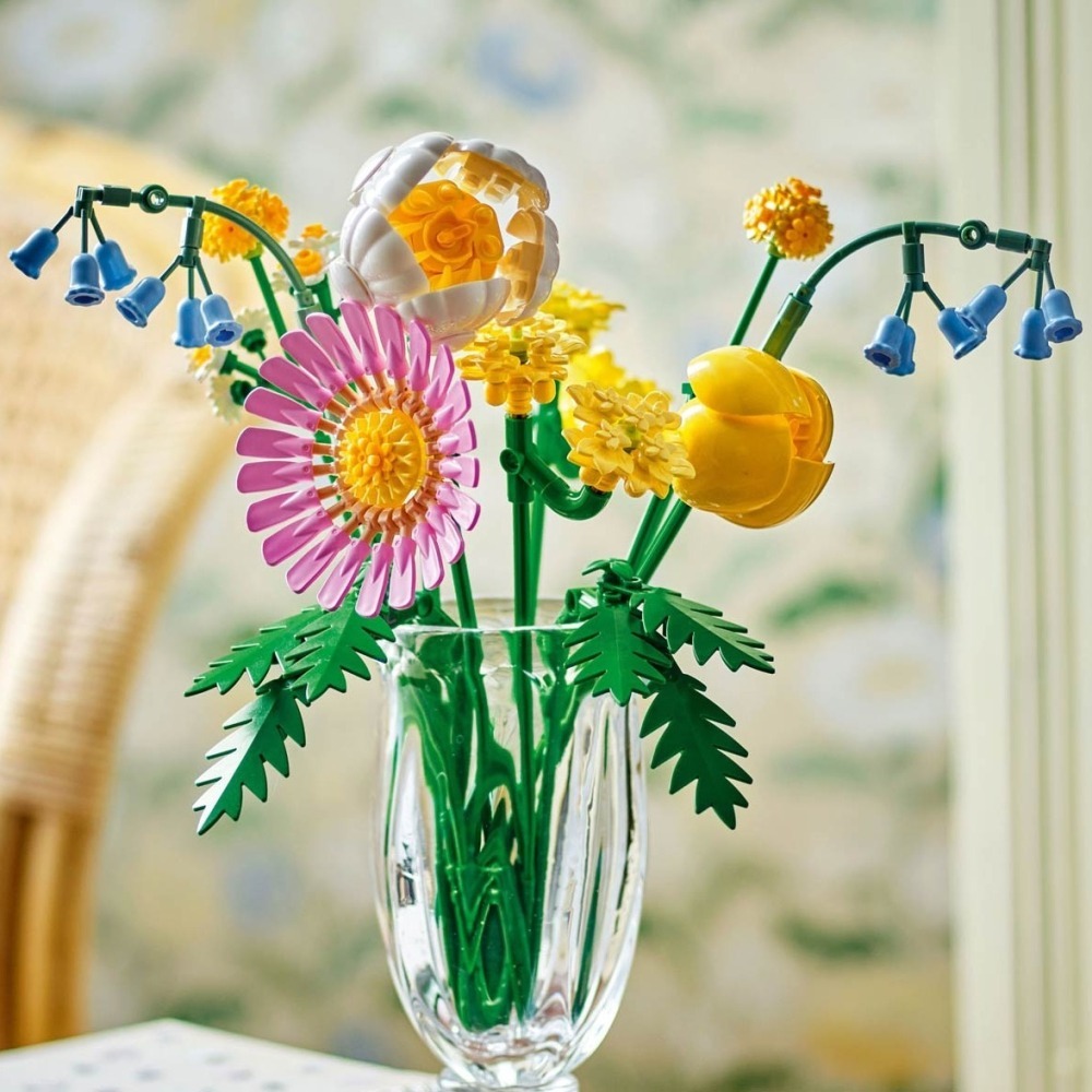 [ 必買站 ] LEGO 10347 燦爛小花束 Petite Sunny Bouquet 花藝系列-細節圖5