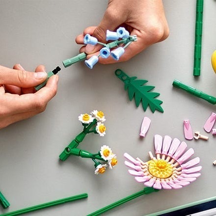 [ 必買站 ] LEGO 10347 燦爛小花束 Petite Sunny Bouquet 花藝系列-細節圖6