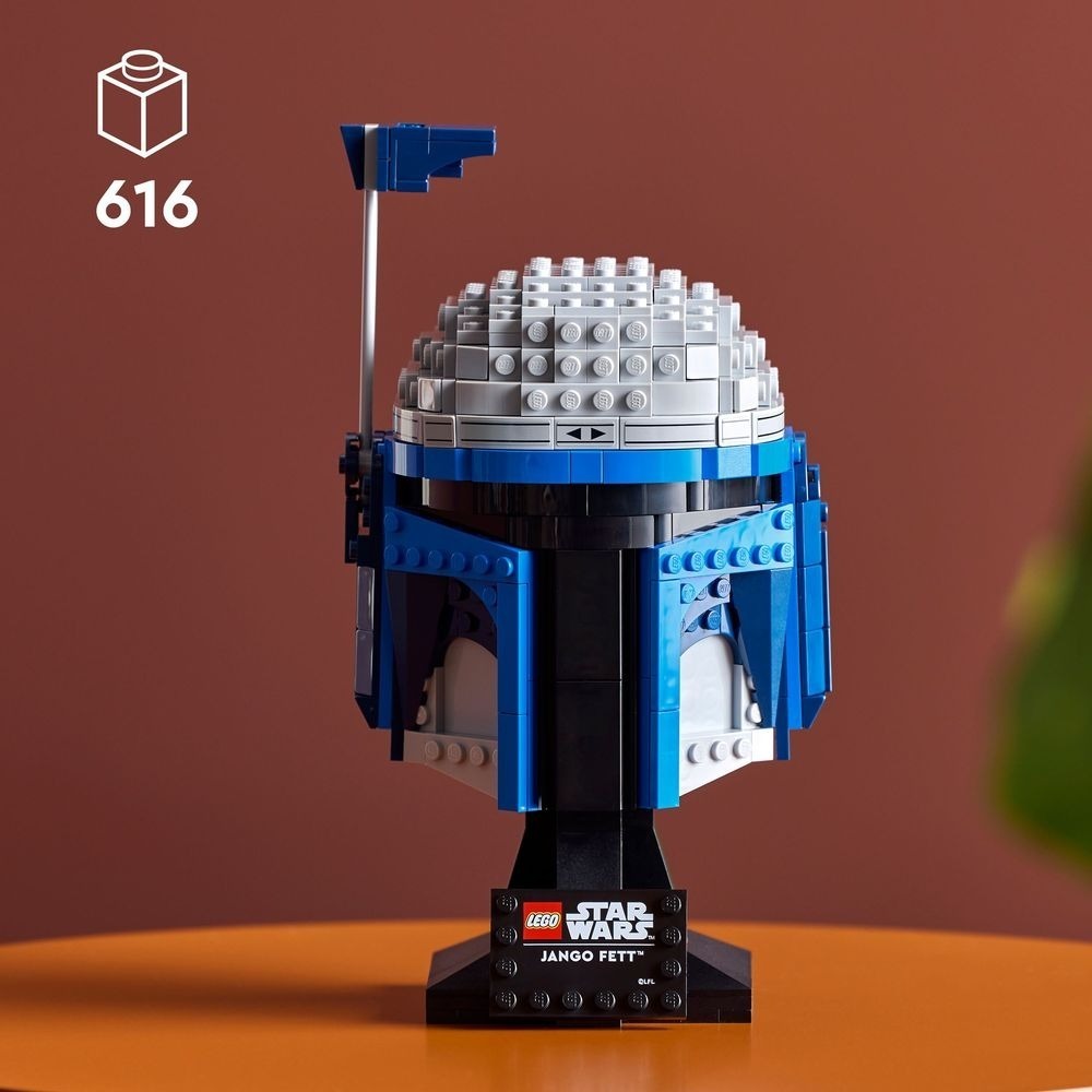 [ 必買站 ] LEGO 75408 Jango Fett頭盔  星戰系列-細節圖5