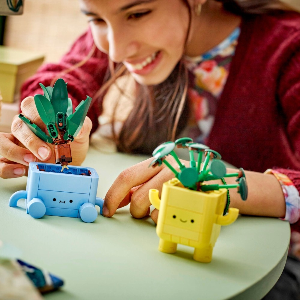 [ 必買站 ]  LEGO 10349 快樂植物 Happy Plants 花藝系列-細節圖5