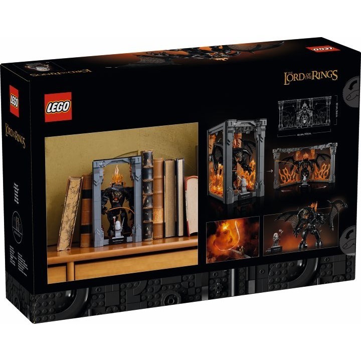 [ 必買站 ] LEGO 10367 Lord of the Rings: Balrog Book Nook 黑盒系列-細節圖2