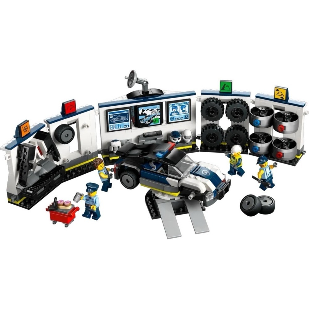 [ 必買站 ] LEGO 60457 客製化警車車庫 城市系列-細節圖3