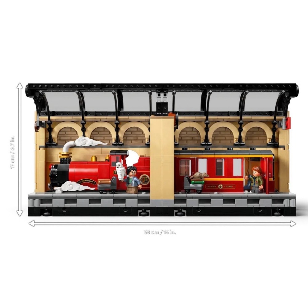 [ 必買站 ] LEGO 76450 書擋擺飾：霍格華茲特快車 哈利波特系列-細節圖5