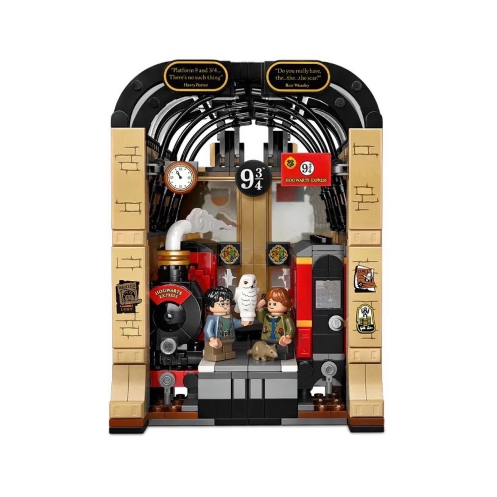 [ 必買站 ] LEGO 76450 書擋擺飾：霍格華茲特快車 哈利波特系列-細節圖6
