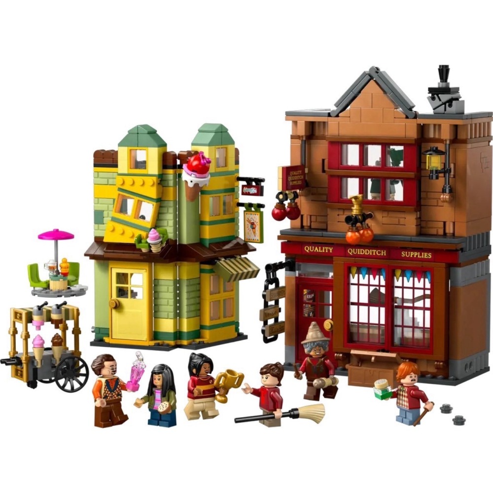 [ 必買站 ] LEGO 76452 優質魁地奇用品商店與冰淇淋店  哈利波特系列-細節圖3