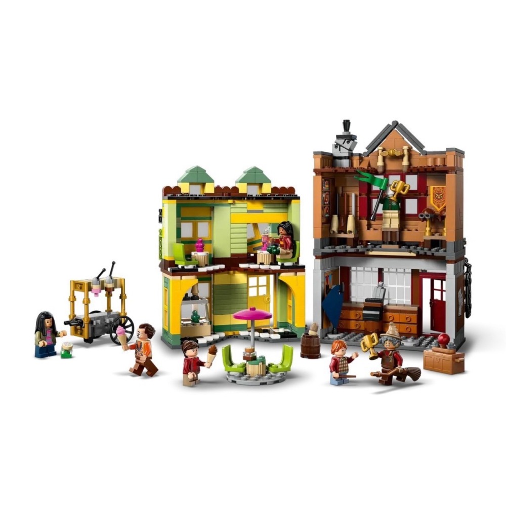 [ 必買站 ] LEGO 76452 優質魁地奇用品商店與冰淇淋店  哈利波特系列-細節圖4