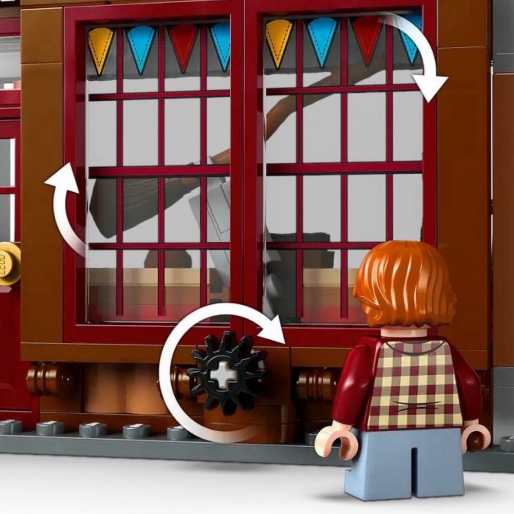[ 必買站 ] LEGO 76452 優質魁地奇用品商店與冰淇淋店  哈利波特系列-細節圖6