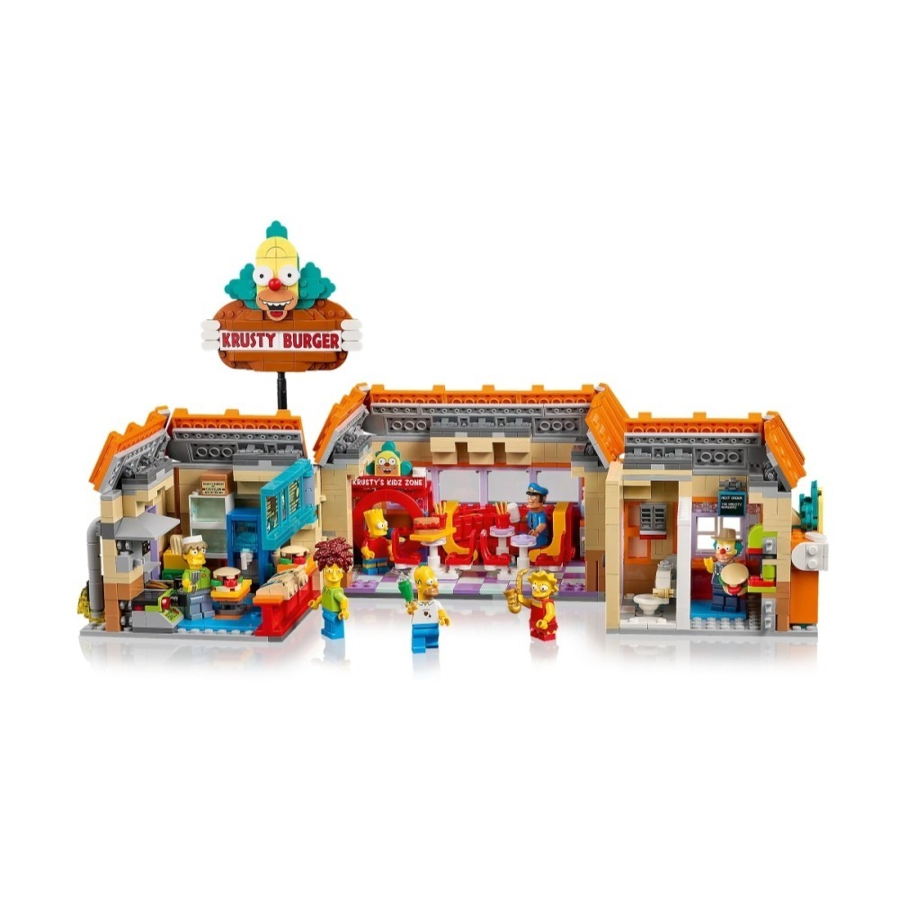 [ 必買站 ] LEGO 10352 The Simpsons：Krusty 漢堡店 icons系列-細節圖5