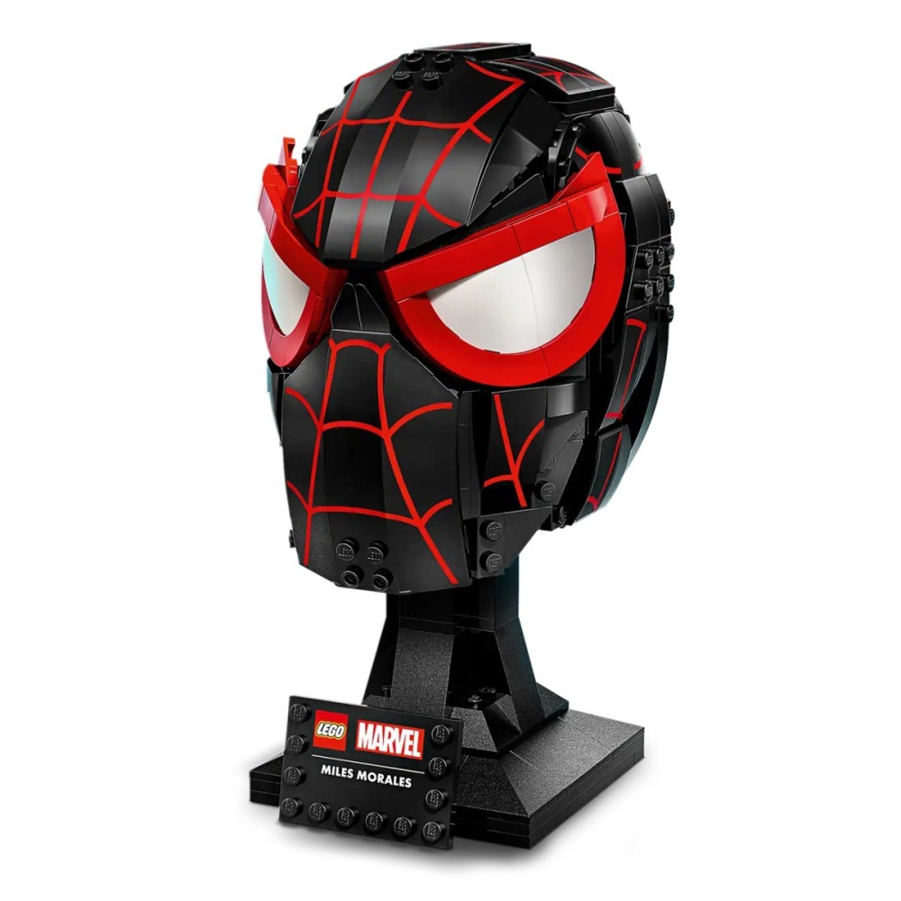[ 必買站 ] LEGO 76329 邁爾斯摩拉斯的頭套 Miles Morales＇ Mask 漫威系列-細節圖3