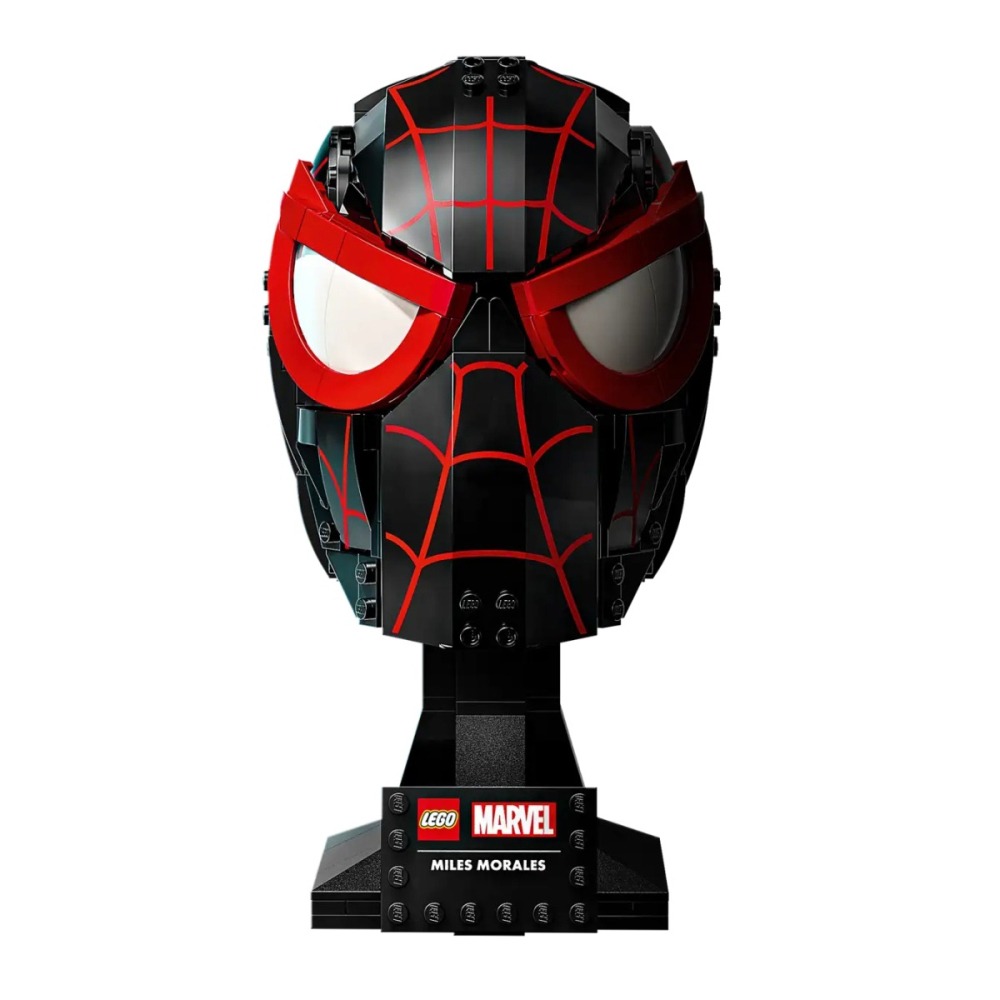 [ 必買站 ] LEGO 76329 邁爾斯摩拉斯的頭套 Miles Morales＇ Mask 漫威系列-細節圖4