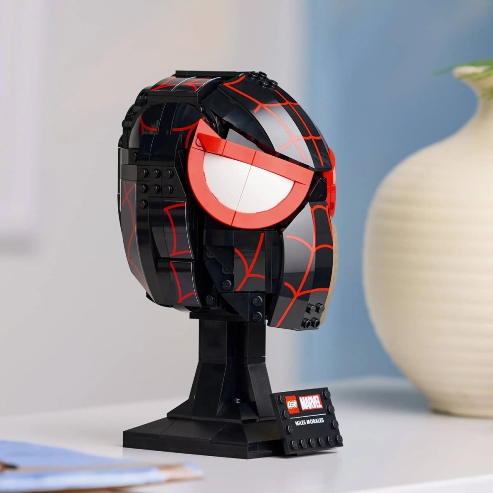 [ 必買站 ] LEGO 76329 邁爾斯摩拉斯的頭套 Miles Morales＇ Mask 漫威系列-細節圖6