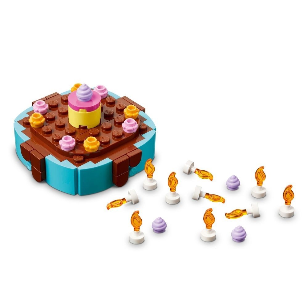 [ 必買站 ] LEGO 40815 生日派對蛋糕 Birthday Party Cake 樂高  Iconic 系列-細節圖3