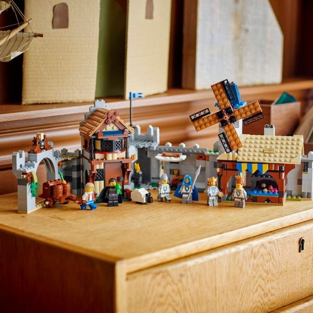 [ 必買站 ] LEGO 31168 中世紀騎士城堡 Medieval Horse Knight Castle-細節圖6