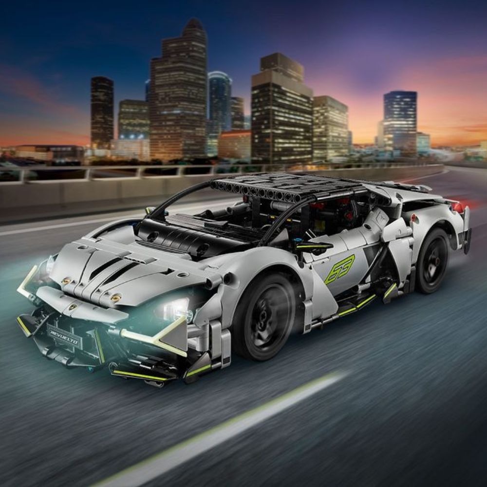 [ 必買站 ] LEGO 42214 Lamborghini Revuelto 超級跑車-細節圖6